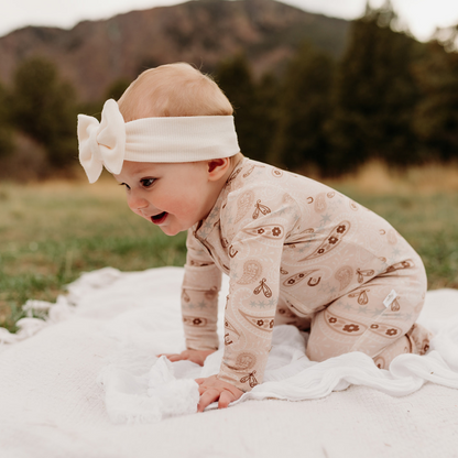 Dusty Rose | Bamboo Onesie