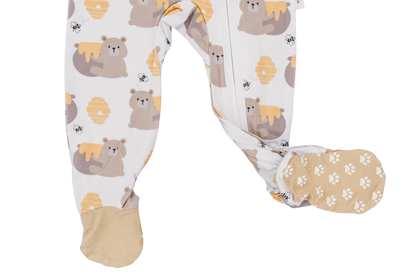 Honey Bear | Bamboo Onesie