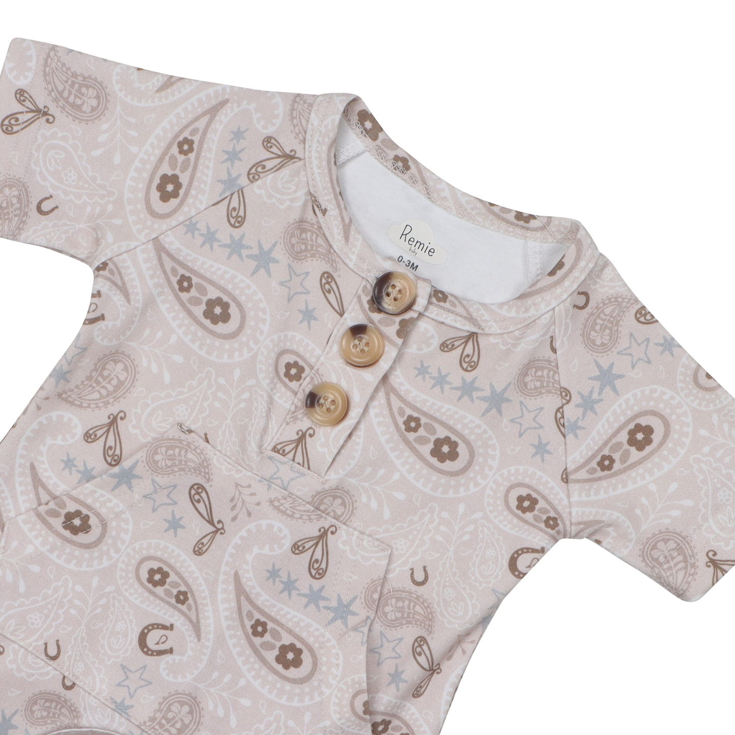 Dusty Rose | Organic Cotton Romper