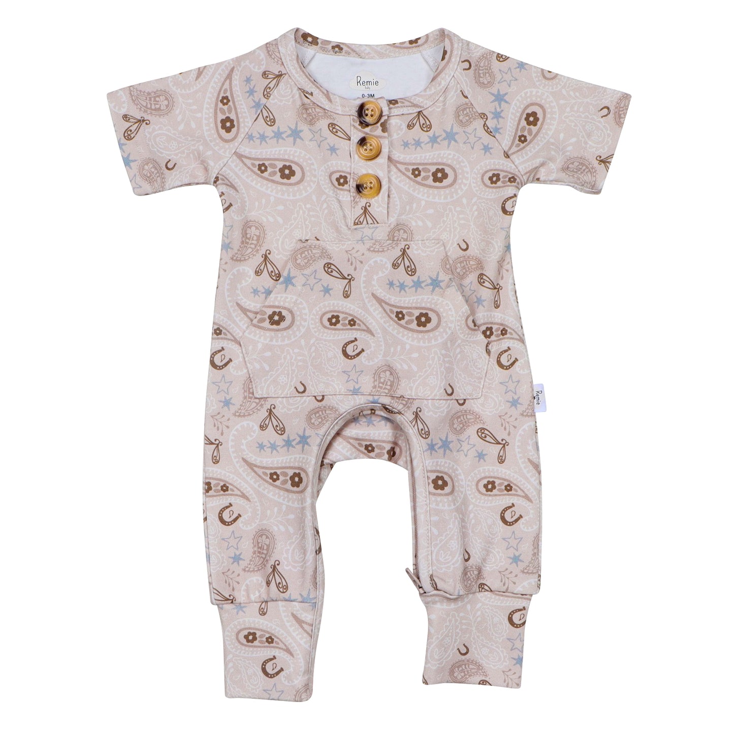 Dusty Rose | Organic Cotton Romper