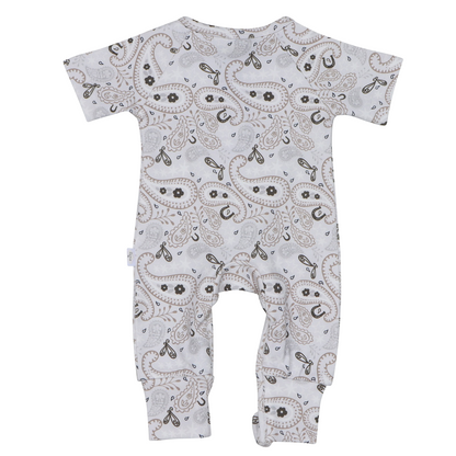 Sea Salt | Organic Cotton Romper