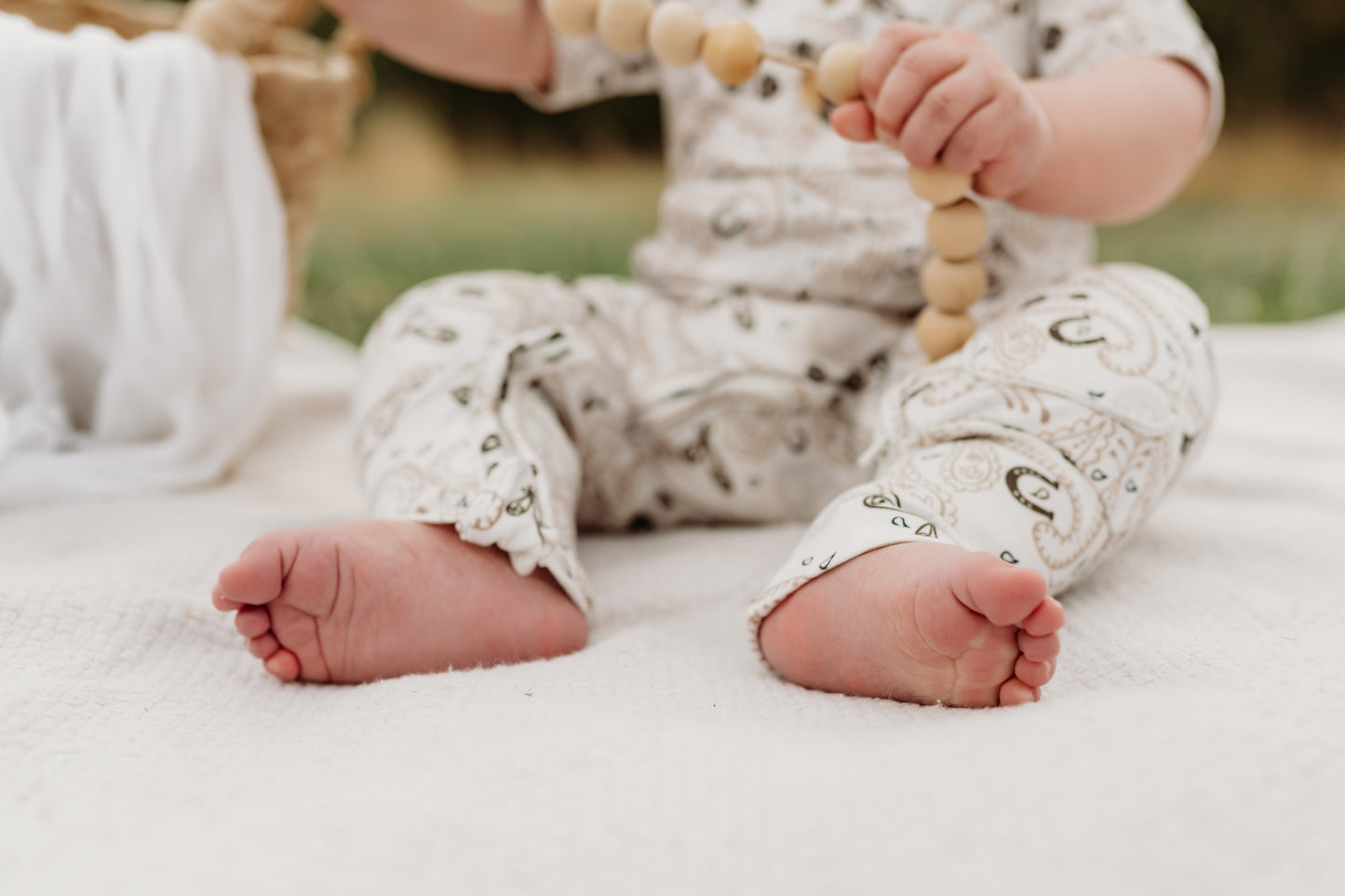 Sea Salt | Organic Cotton Romper