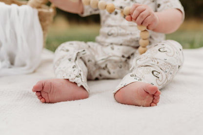 Sea Salt | Organic Cotton Romper