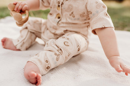 Dusty Rose | Organic Cotton Romper