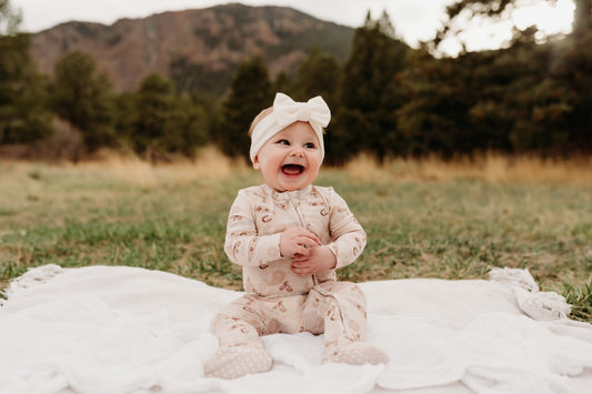 Dusty Rose | Bamboo Onesie