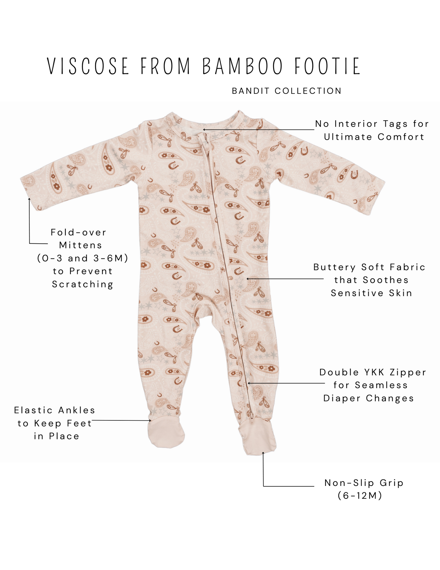 Dusty Rose | Bamboo Onesie